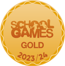 School Games Gold Award 2023-2024 Logo